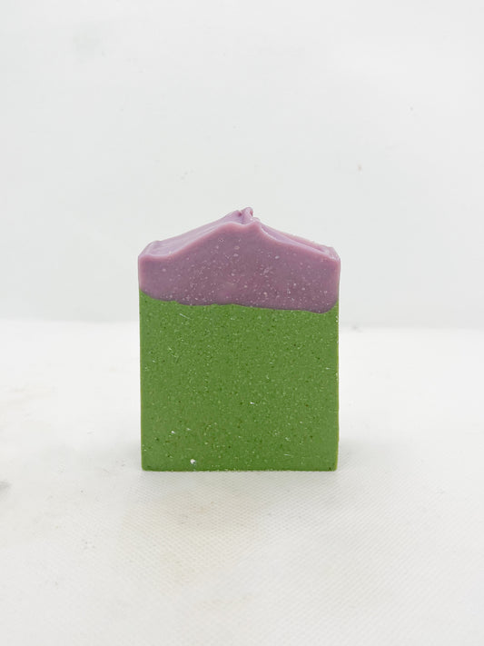 Lavender Matcha -Unscented- Goat Milk Soap