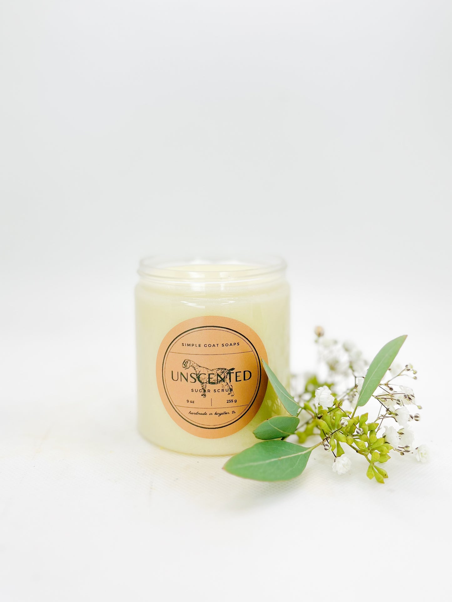 Unscented -  Artisan Sugar Scrub