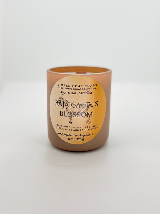 Baja Cactus Blossom - Soy Wax Candle