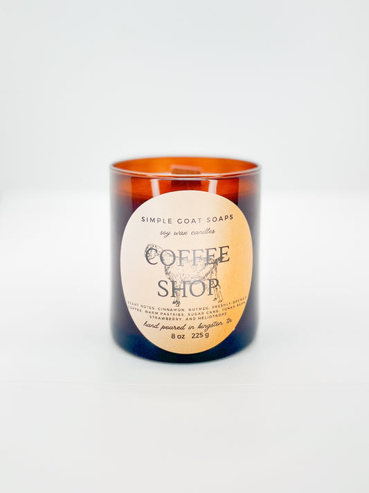 Coffee shop - Soy Wax Candle