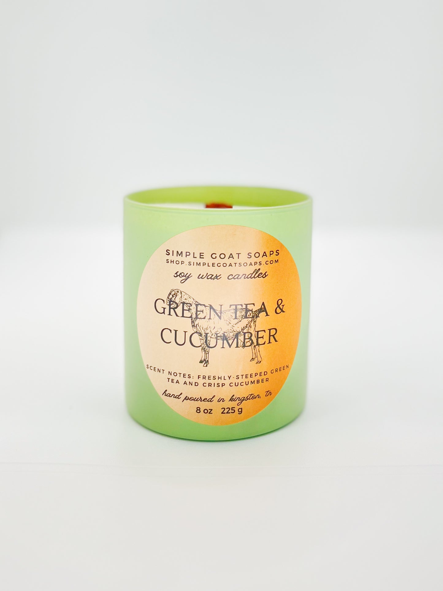 Green Tea and Cucumber - Candle Sale