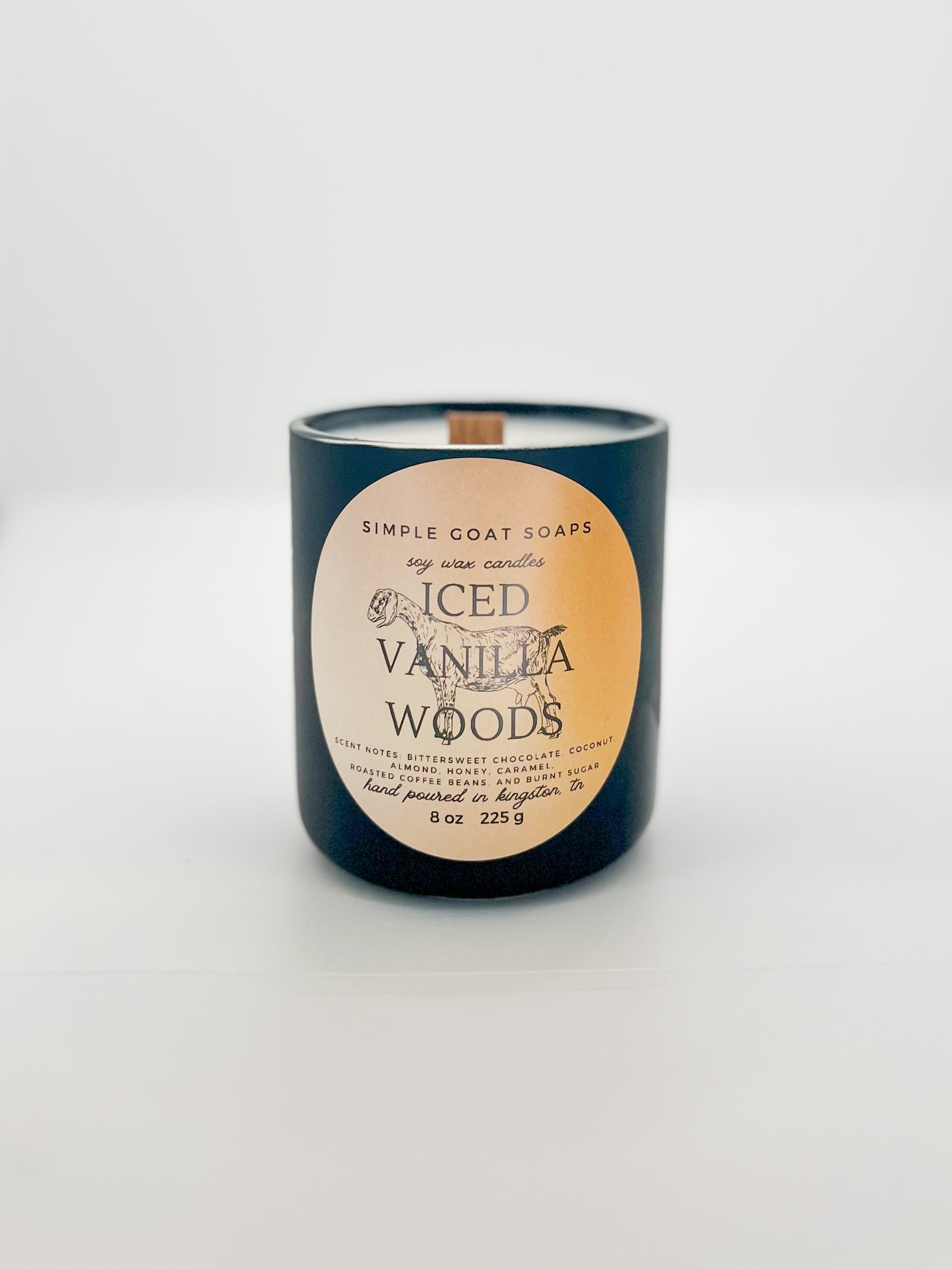 Iced Vanilla Woods - Soy Wax Candle