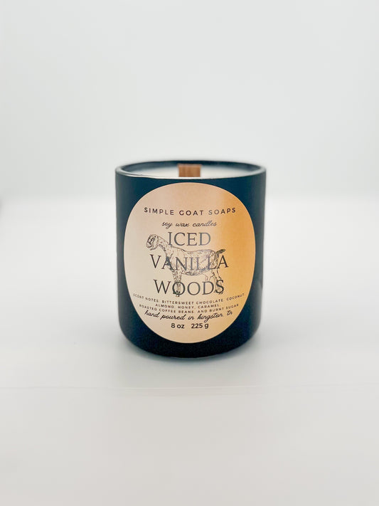 Iced Vanilla Woods - Soy Wax Candle